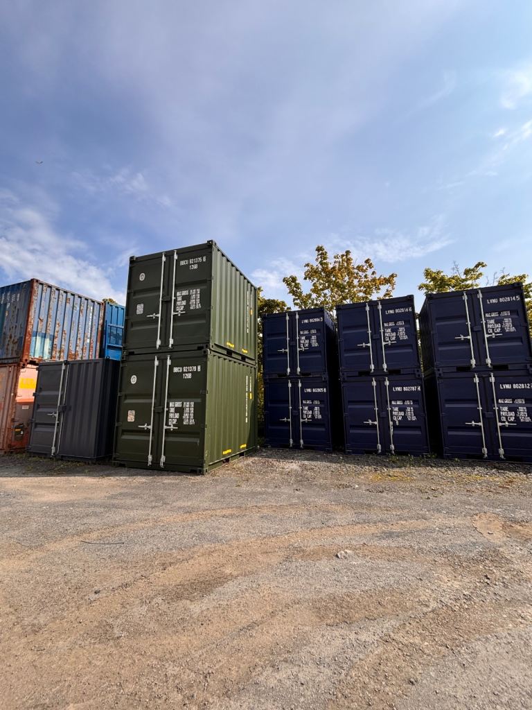 Shipping containers range of prices Call TFK Containers - largest stock in Ireland - new and used 