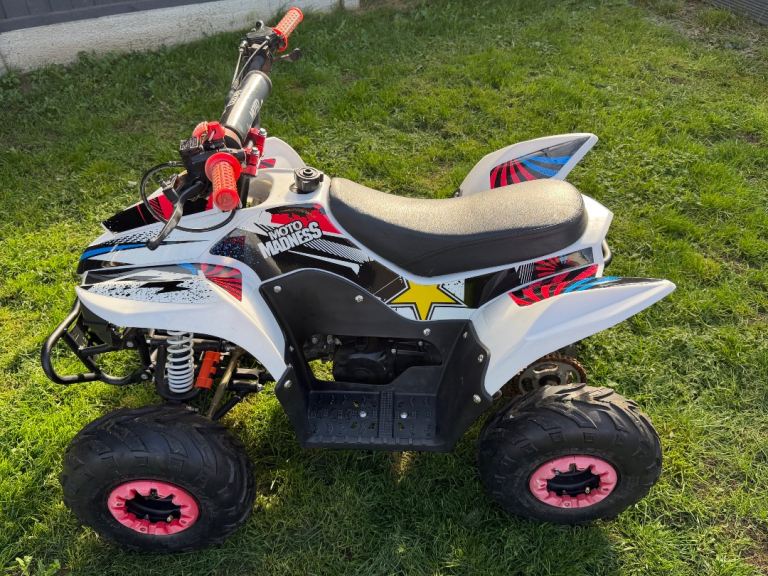 2021 Moto Madness 110cc Quad Bike Works Perfect And In excellent good Condition
