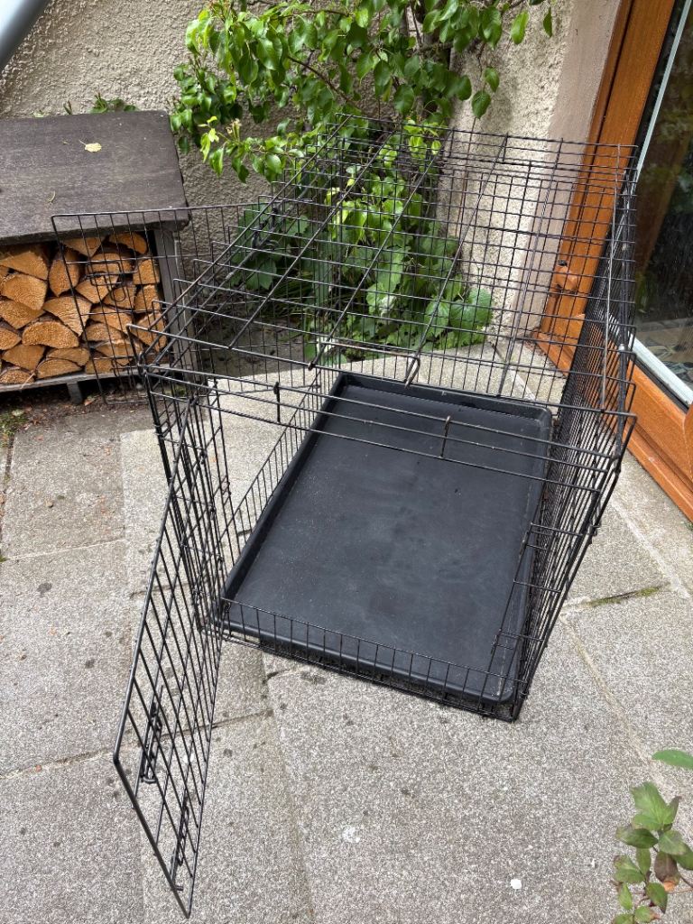 Dog Crate, Large, Double door