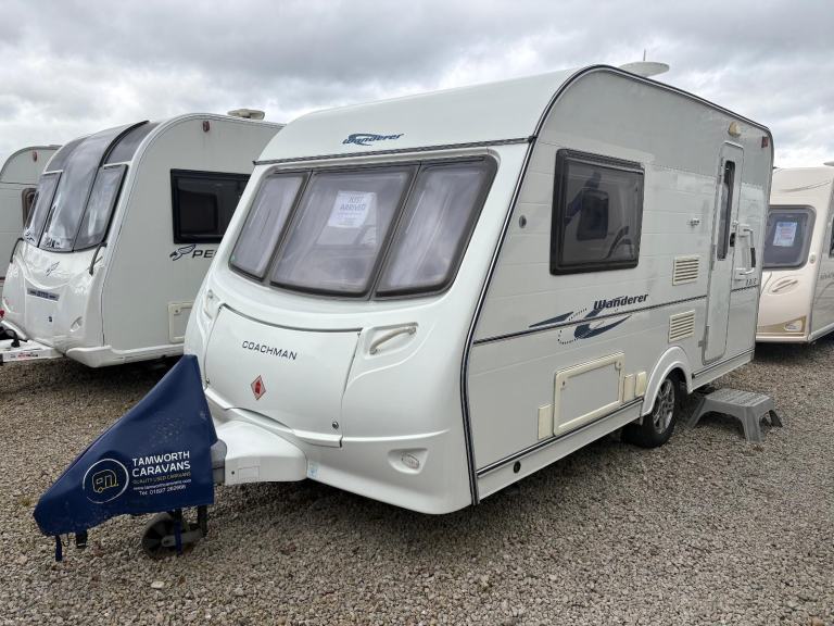 COACHMAN WANDERER 13/2 - LIGHTWEIGHT 2 BERTH CARAVAN WITH END KITCHEN+MOTORMOVER