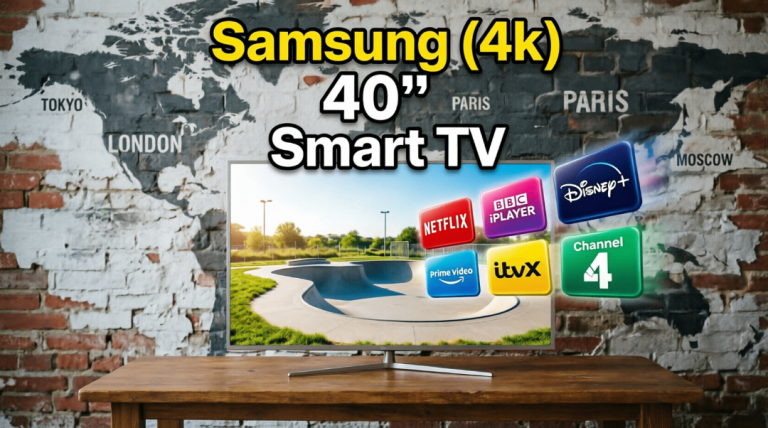 Samsung 4K ("40) (Smart TV) – Good Condition.t