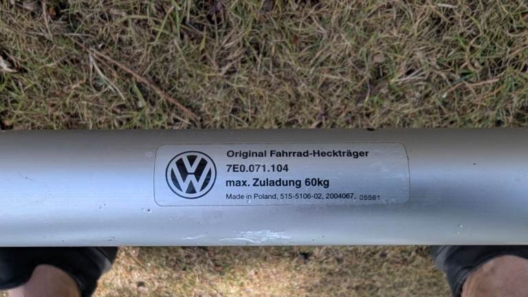 VW Transporter T6 cycle rack