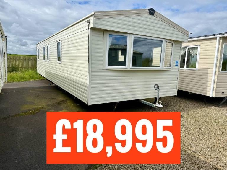 OFF SITE static caravan Scotland double glazed & heated ABI Horizon 3 bed