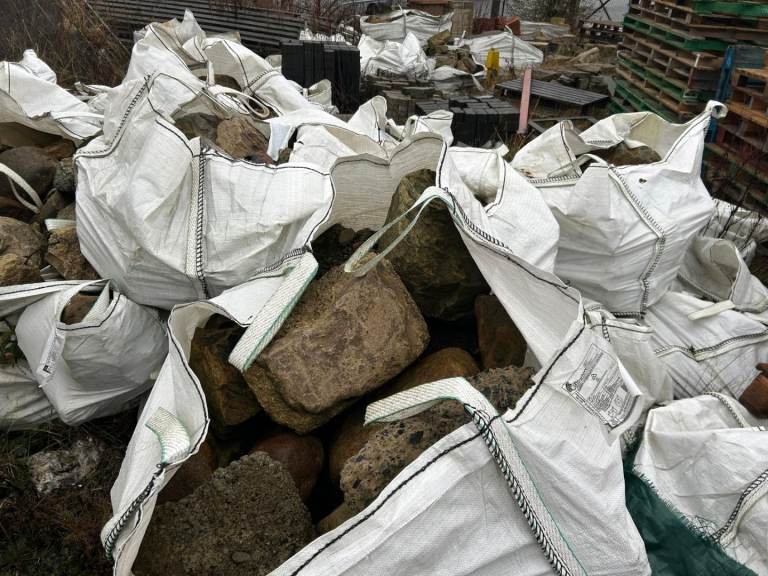 Rubble Sandstone Bulk bags