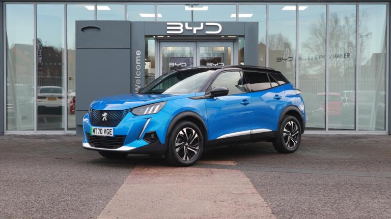 2021 Peugeot 2008 100kW GT 50kWh 5dr Auto Estate Electric Automatic