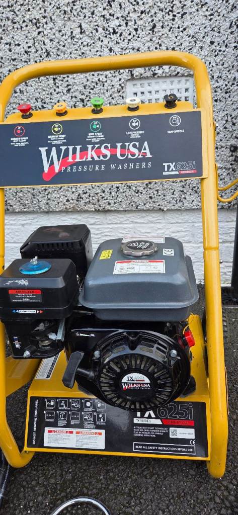 WILKS USA Pressure Washer TX750 – Petrol, Good Condition