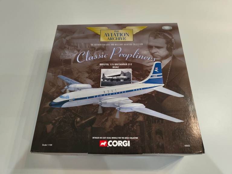 Corgi BOAC Bristol 175 Britannia 312 die-cast model