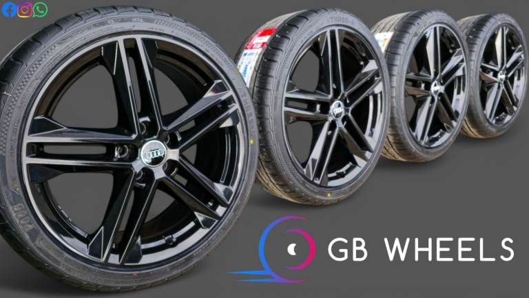 Genuine Audi Black Edition 19" Alloy Wheels  A4 S4 A5 S5 A6 TT NEW TYRES Sport