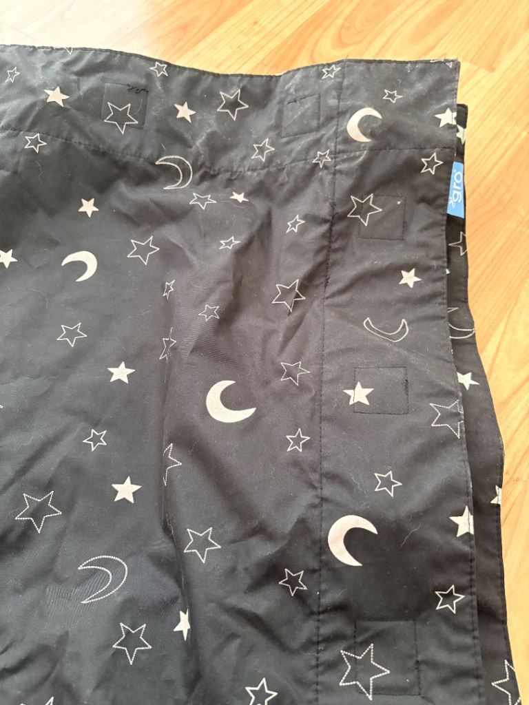 The Gro Company Gro Anywhere Portable Blackout Blind Stars & Moons