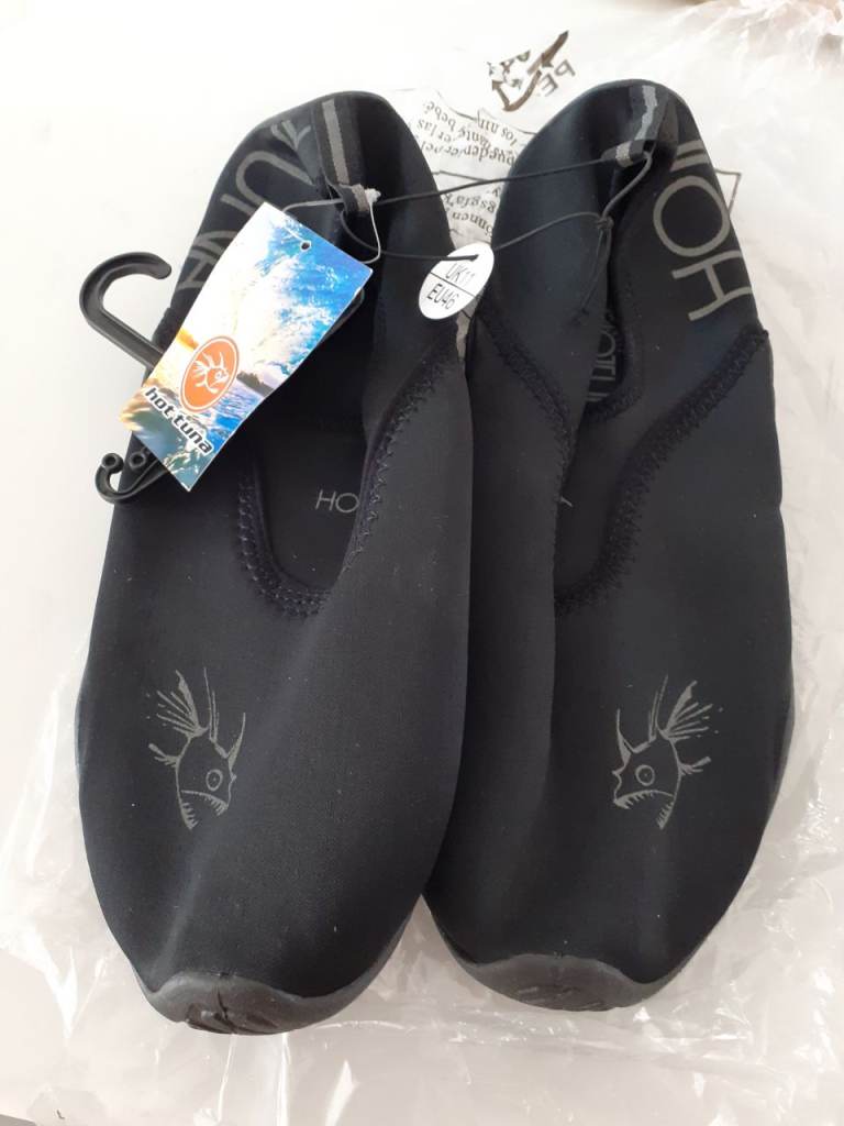 Hot Tuna Black Aqua Shoes - NEW, Size  uk 11