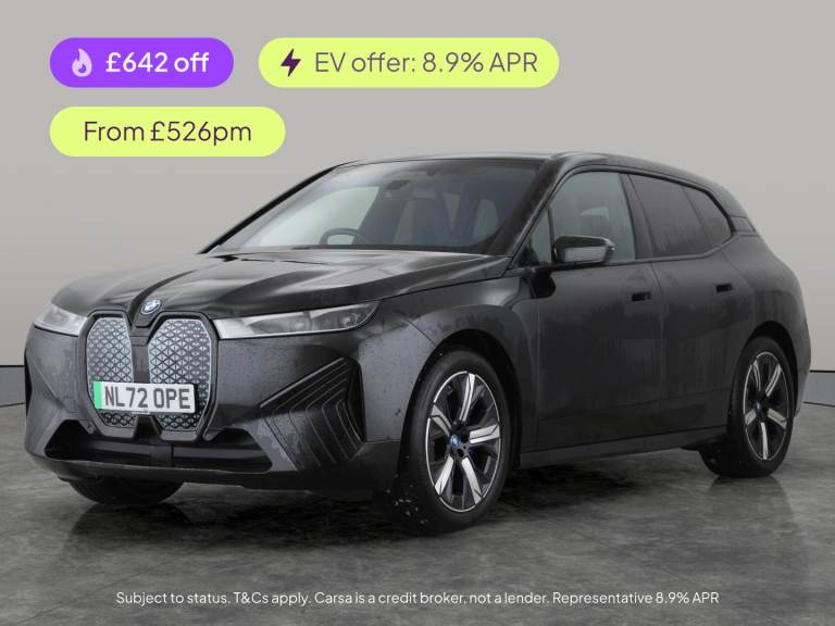 2022 BMW iX 240kW xDrive40 M Sport 76.6kWh 5dr Auto ESTATE ELECTRIC Automatic