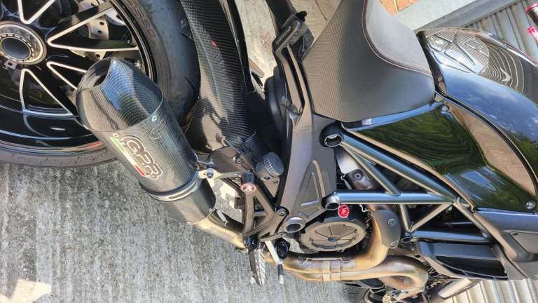 2011 11 DUCATI DIAVEL 1198 BLACK PERFORMANCE CRUISER NEW MOT 10k MILES MINT