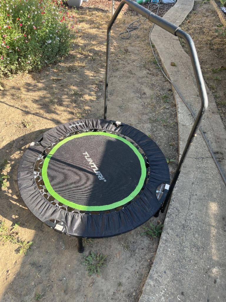 Tunturi Mini Trampoline with Handle Bar