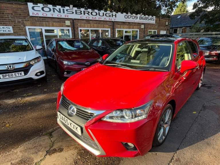 2015 Lexus CT 1.8 200H ADVANCE PLUS 5DR CVT Hatchback PETROL/ELECTRIC Automatic
