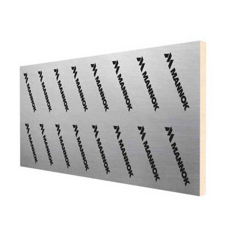 New 2.4m x 1.2m Mannok PIR foil backed insulation 
