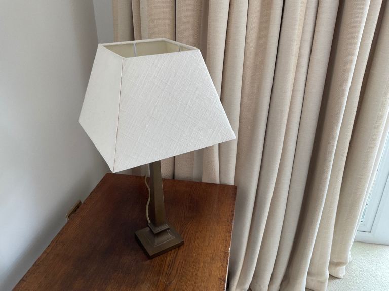 Laura Ashley Antique Bronze Table Lamps.