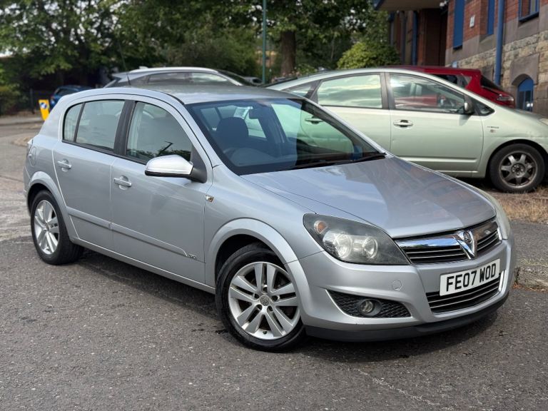 2007 Vauxhall Astra SXI 1.6 VVT 115 5dr Hatchback Silver - 99k Miles!