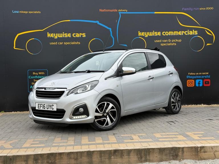 2016 Peugeot 108 1.2 PureTech Allure 5dr HATCHBACK PETROL Manual