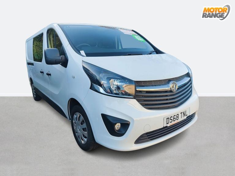 2018 Vauxhall Vivaro 2900 1.6CDTI 120PS Sportive H1 DoubleCab Panel Van DIESEL Manual