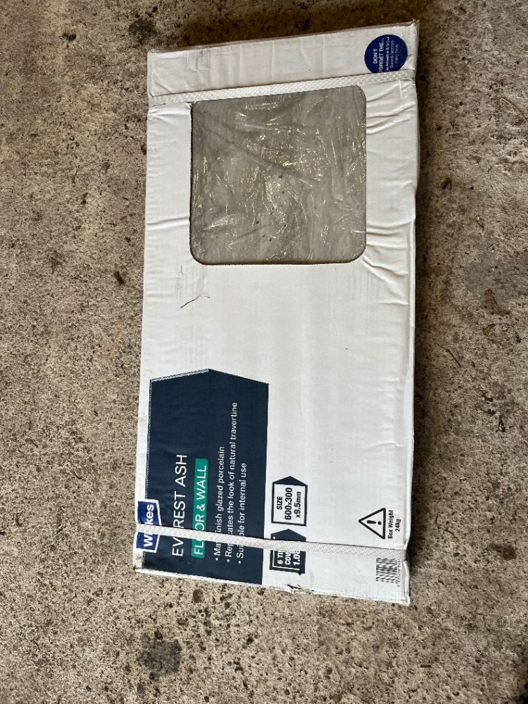Wickes Everest Ash floor/wall tiles x 4 packs