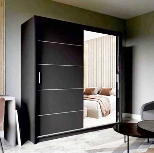 GUARANTEED PRICE- BRAND NEW 2 3 DOOR GERMAN SLIDING TWO THREE DOOR WARDROBE WITH MIRRORS