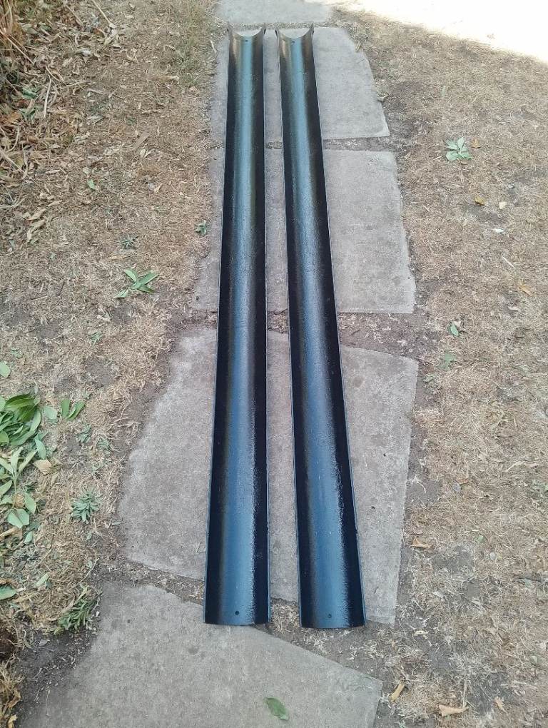 Apex 6 foot, 4  1/2 inch Cast iron gutters