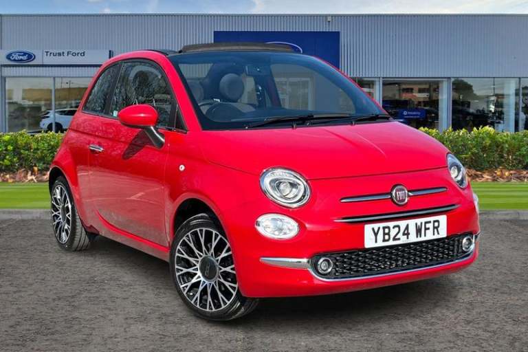 2024 Fiat 500 1.0 Mild Hybrid 2dr CONVERTIBLE PETROL Manual