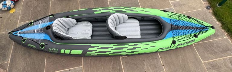 INTEX K2 Challenger 2 person inflatable canoe/kayak 
