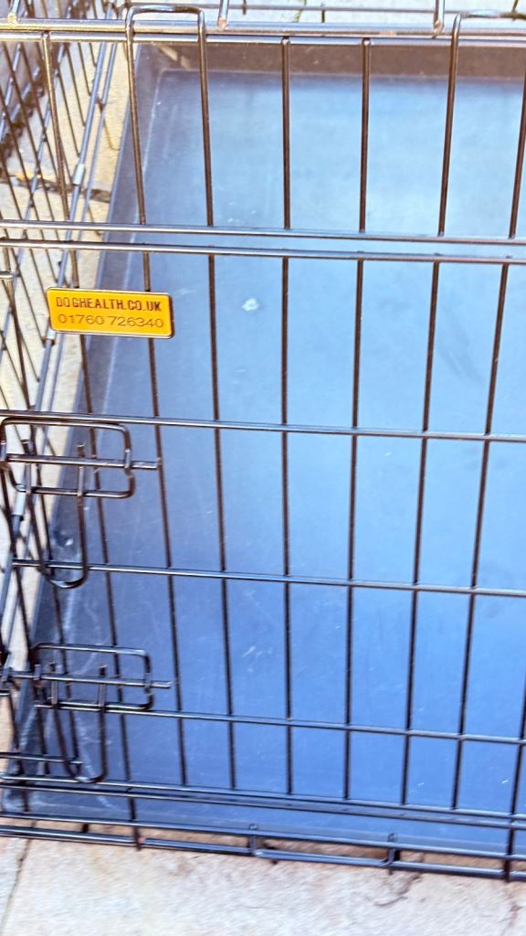 Car dog crate