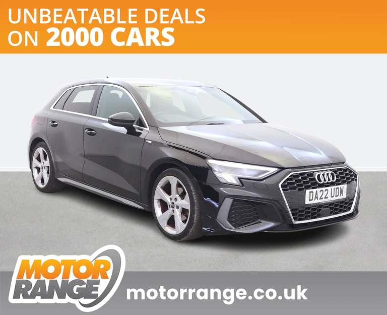 2022 Audi A3 35 TFSI S Line 5dr S Tronic Hatchback PETROL Automatic
