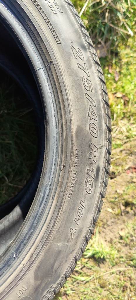 2X 275/40 R19 101 Y FIRELLI PZERO ROSSO