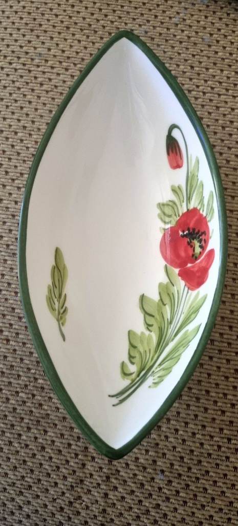 'Made in Italy' poppy bowl (imported by Mariposa)
