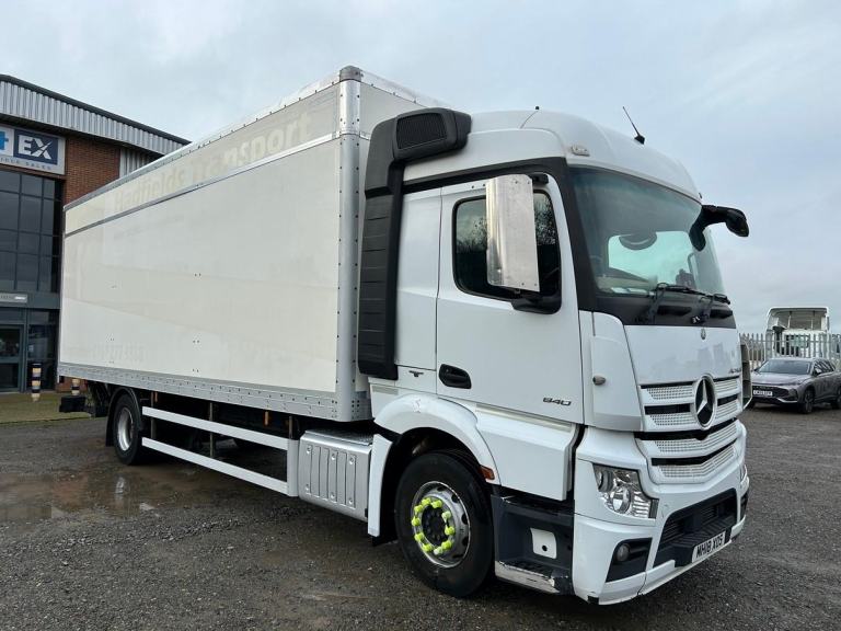 MERCEDES ACTROS 1840 *EURO 6* 18 TONNE GRP BOX VAN 2018 – MH18 XOS