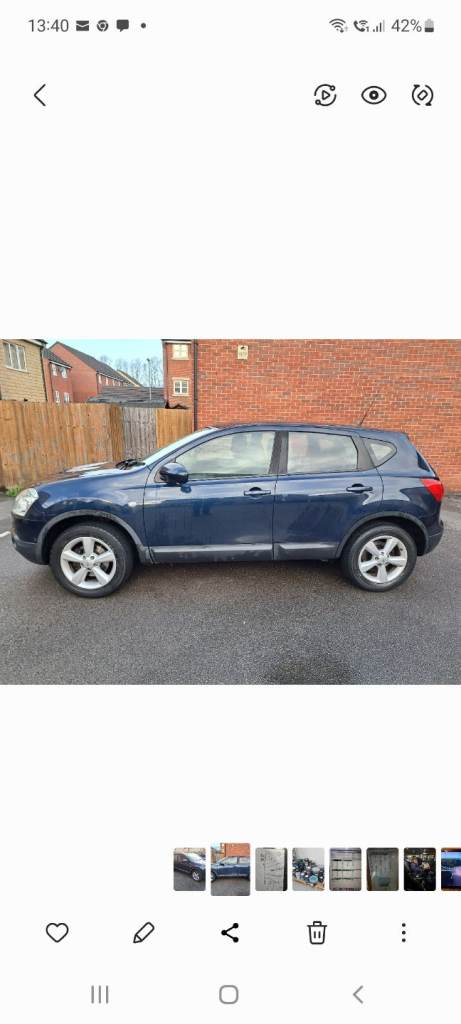 Nissan, QASHQAI, Hatchback, 2009, Manual, 1461 (cc), 5 doors