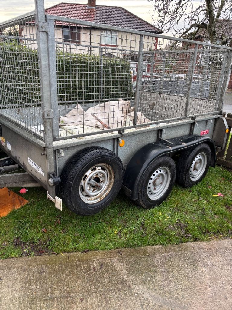 IFOR WILLIAMS 8FTX5FT CAGED TRAILER