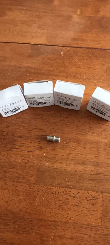 F connector joiners 