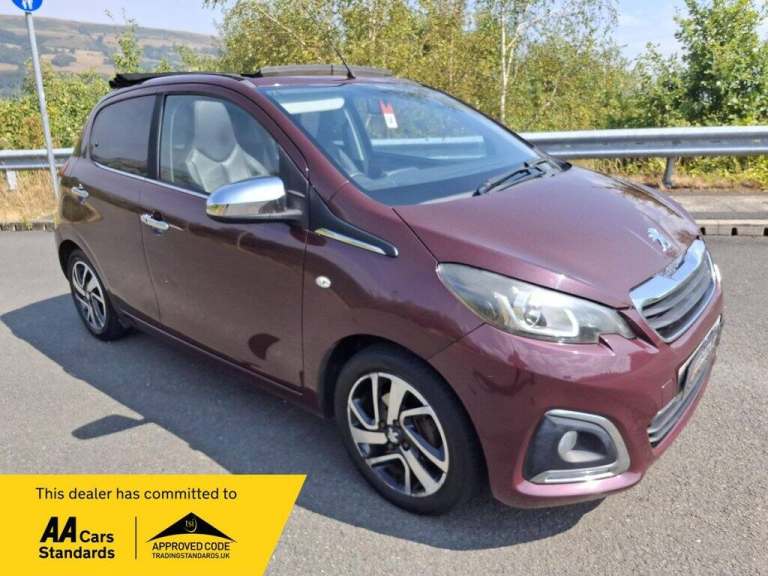 2015 Peugeot 108 1.2 VTi PureTech Allure Top Hatchback Petrol Manual