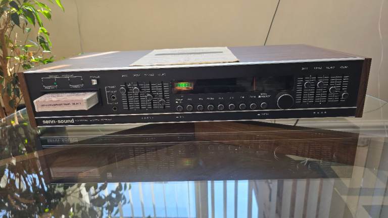 Vintage Senn-Sound Chicago 8601 Receiver with 8-Track Player