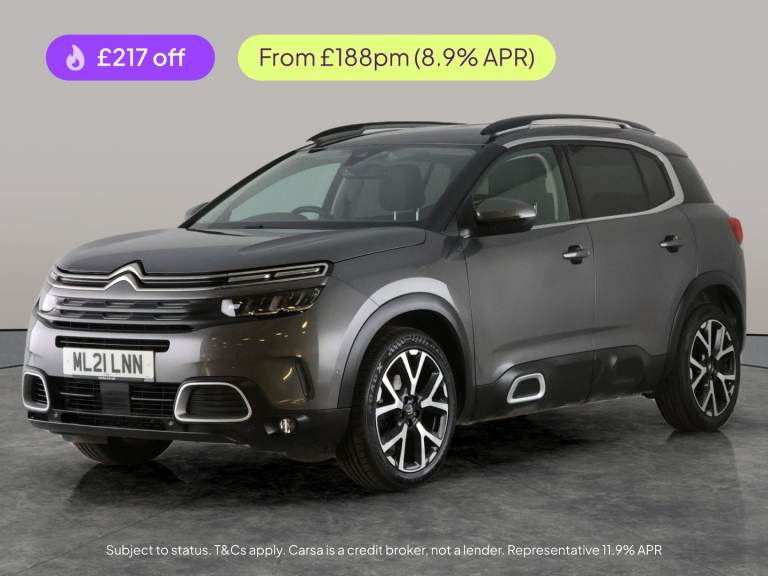 2021 Citroen C5 Aircross 1.5 BlueHDi Shine Plus SUV 5dr Diesel EAT8 Euro 6 (s/s) (130 ps) - REVER...