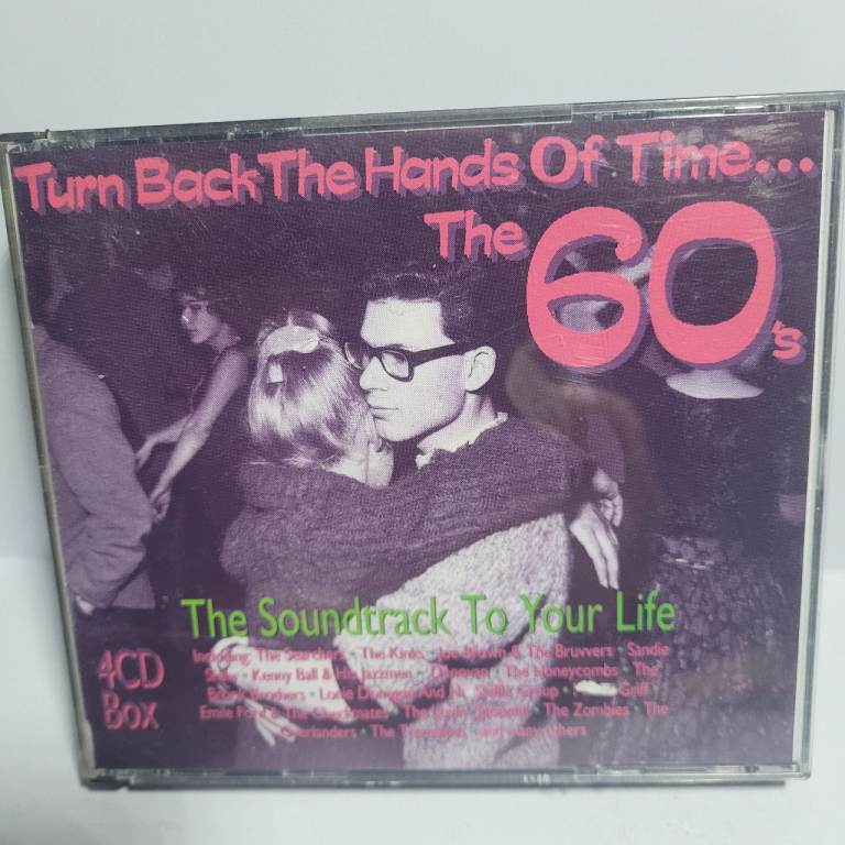 SOLD SOLD SOLD   Various Artists : Turn Back The Hands Of Time... The 60s 4 x Cd Box Set 