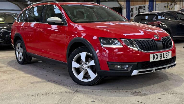 2018 Skoda Octavia 2.0 TDI CR Scout 4x4 5dr ESTATE DIESEL Manual