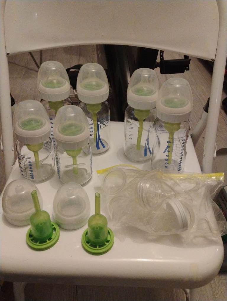 Baby Bottles Glass - Dr Brown's Options+ Anti-Colic Glass Bottles - 150ml 270ml