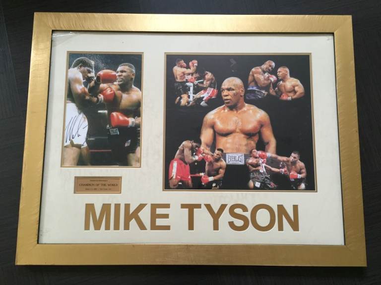 Mike Tyson Framed Memorabilia Photo Print