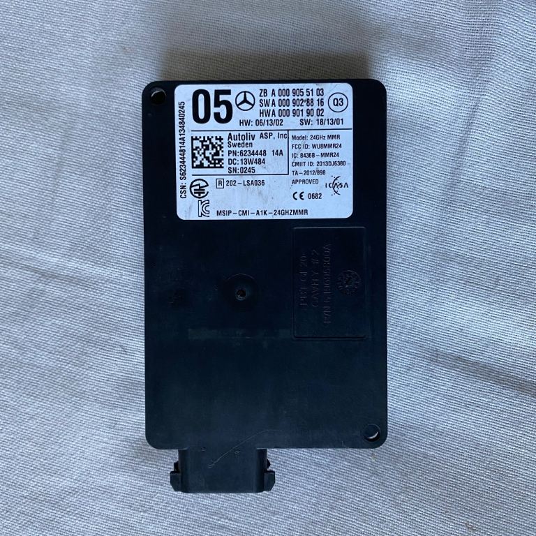 Mercedes A Class W176 Front Radar Sensor 
