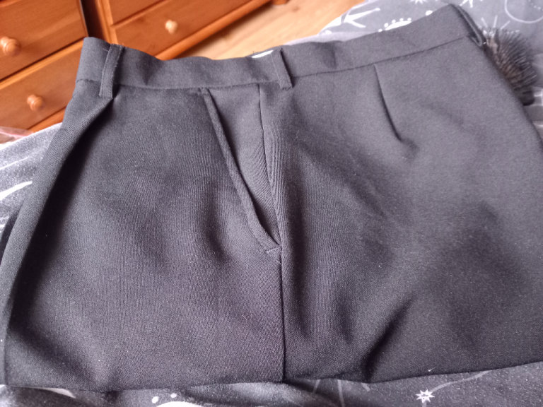Black and grey dress pants size 40 waist 