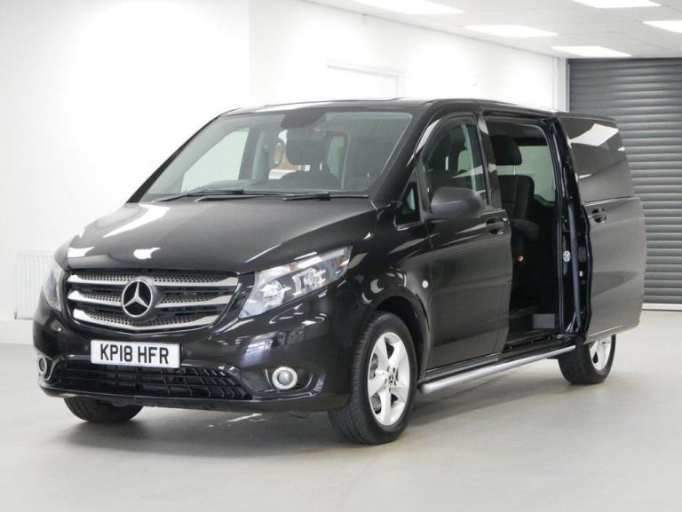 2018 MERCEDES VITO 119 2.1 CDI 190 LONG SPORT 7G AUTO 5 SEAT CREWCAB ( NO VAT )