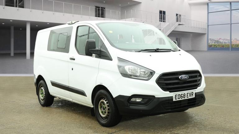 2018 Ford Transit Custom 2.0 TDCi 105ps Low Roof D/Cab Van PANEL VAN Diesel Manual