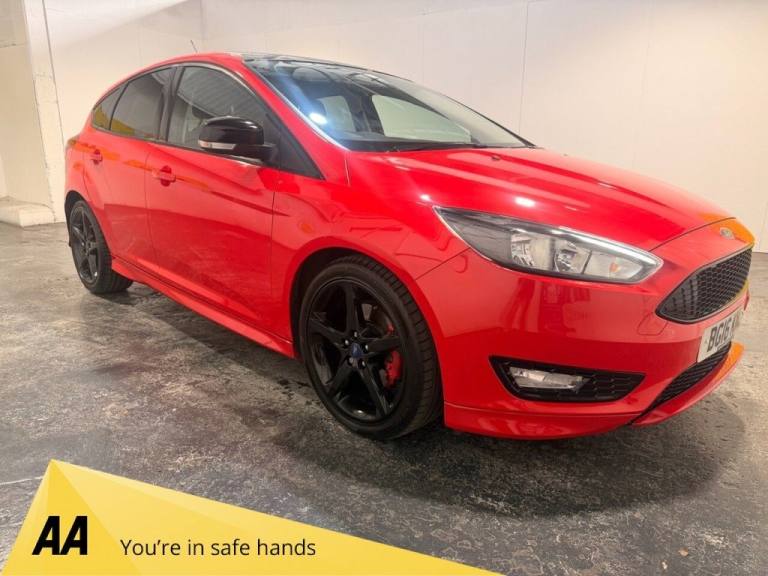 2016 16 FORD FOCUS 1.5T ECOBOOST ZETEC S RED EDITION HATCHBACK 5DR PETROL MANUAL