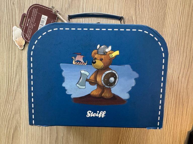 steiff viking bear in box 