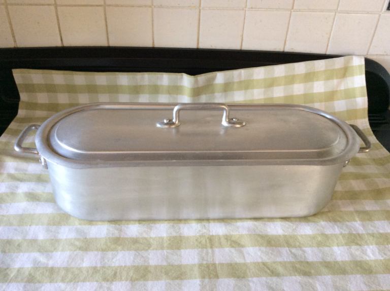 ALUMINIUM FISH KETTLE BY BOURGEAT OF FRANCE